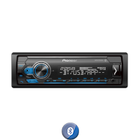 Radio Para Auto Pioneer Mvh-s325bt 200w Bt Negro - Imagen 3