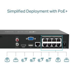 Nvr Tp-Link Vigi Nvr1008h 8 Canales
