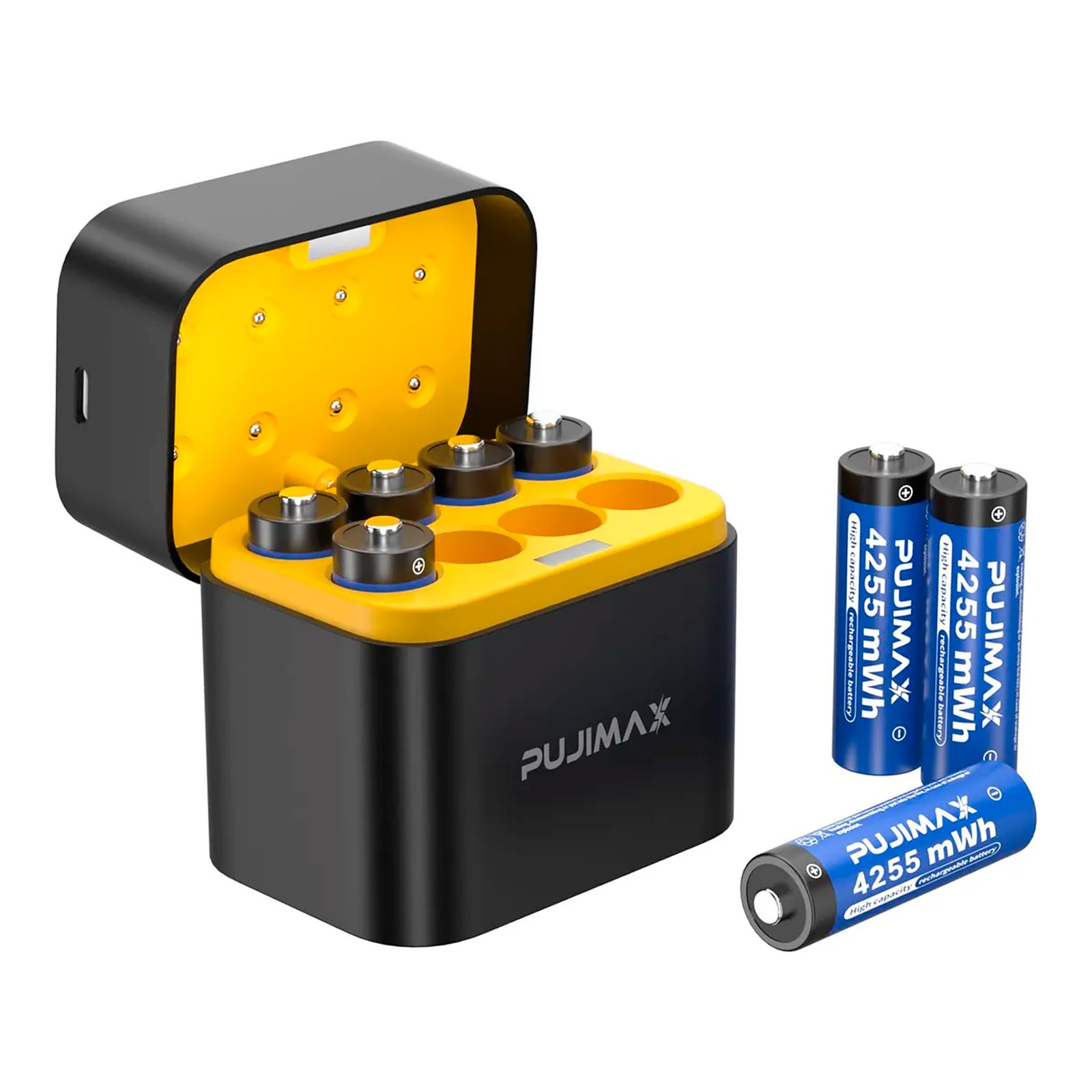 Cargador Pujimax Para 8 Pilas AA + 8 Pilas AA 1,5v 4255mwh - Imagen 6
