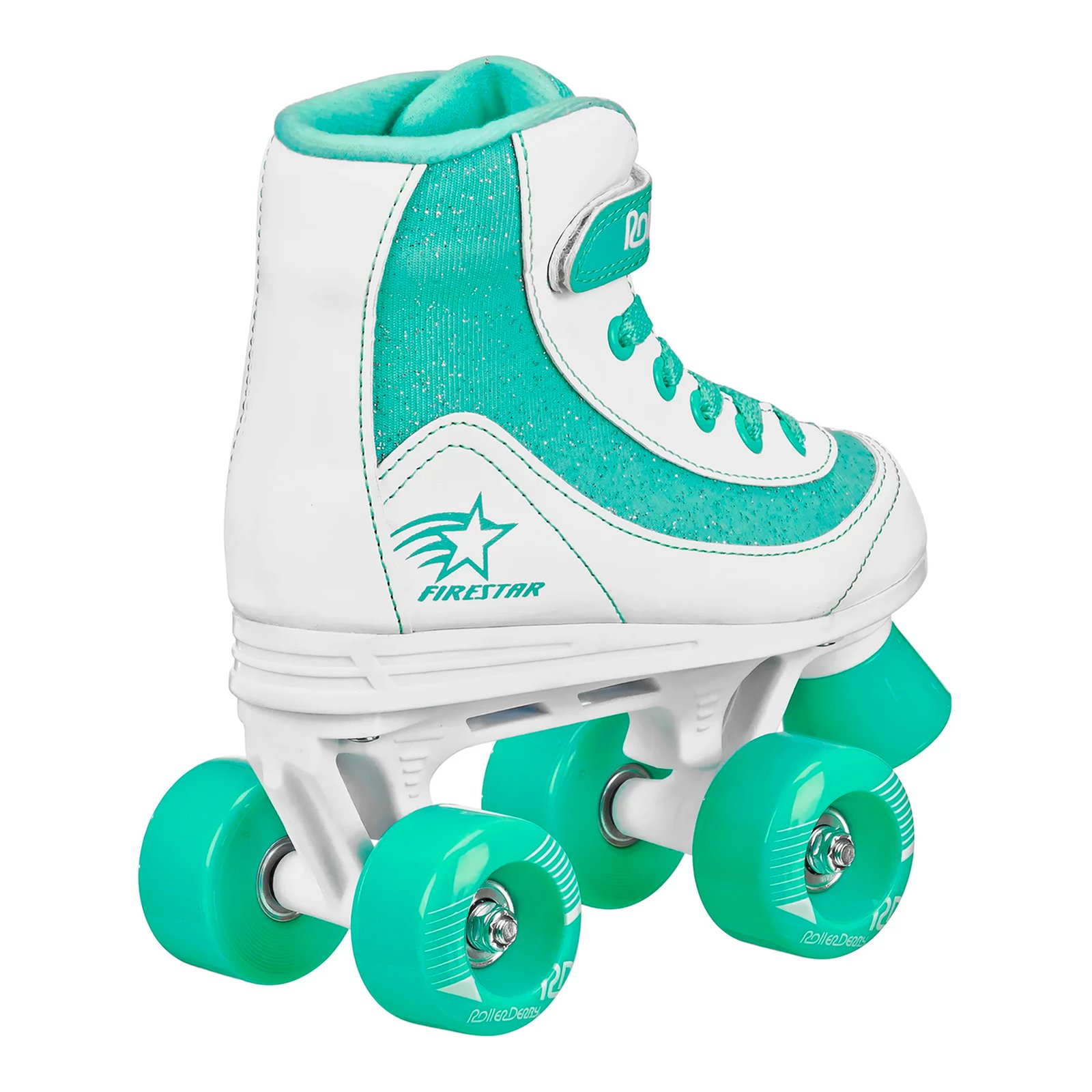 Patines Para Niños Roller Derby Firestar Talle 4 B/V - Imagen 3