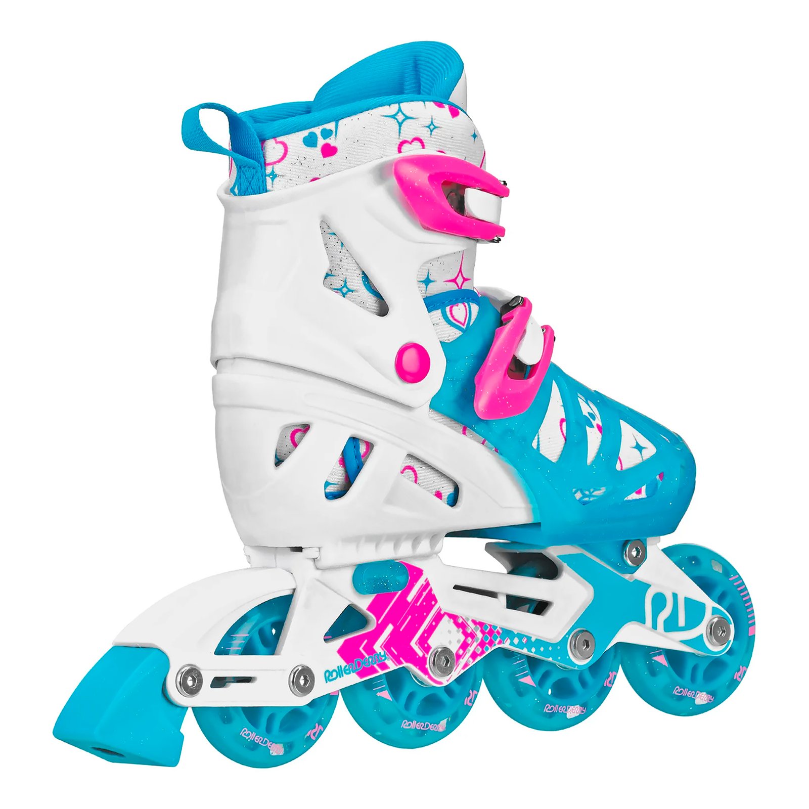 Patines Ajustables Para Niños Roller Derby Tracer T12J-1 - Imagen 4