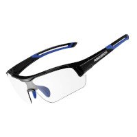 Lentes Deportivos Rockbros Fotocromáticos Uv400 Negro - Imagen 2