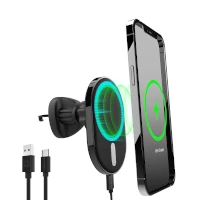 Soporte Magnético Hypergear Con Carga Inalámbrica 15W 360° - Imagen 8