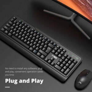Combo Mouse Y Teclado Inalámbricos Altec Lansing Albc6330 Español