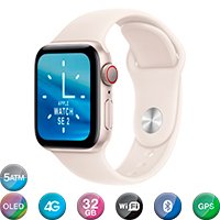 Apple Watch SE 2 40mm S/M 4G Wifi Bluetooth Gps Blanco - Imagen 3