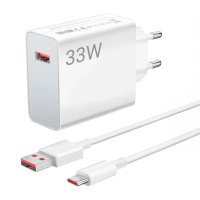 Kit Cargador con Cable Xiaomi 33w Usb-A a Usb-C - Imagen 3