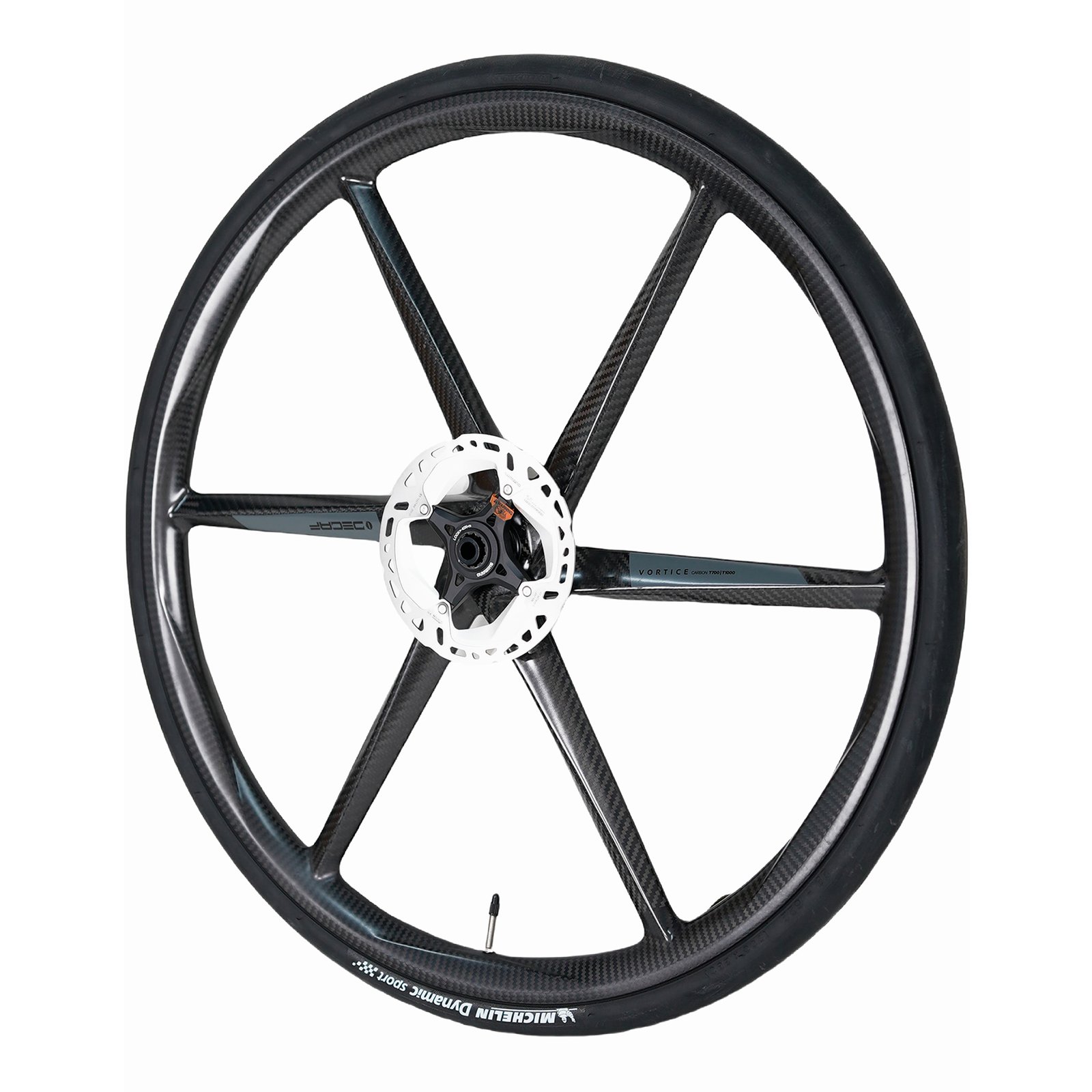 Rueda Delantera Carbono Deca 6 Rayos