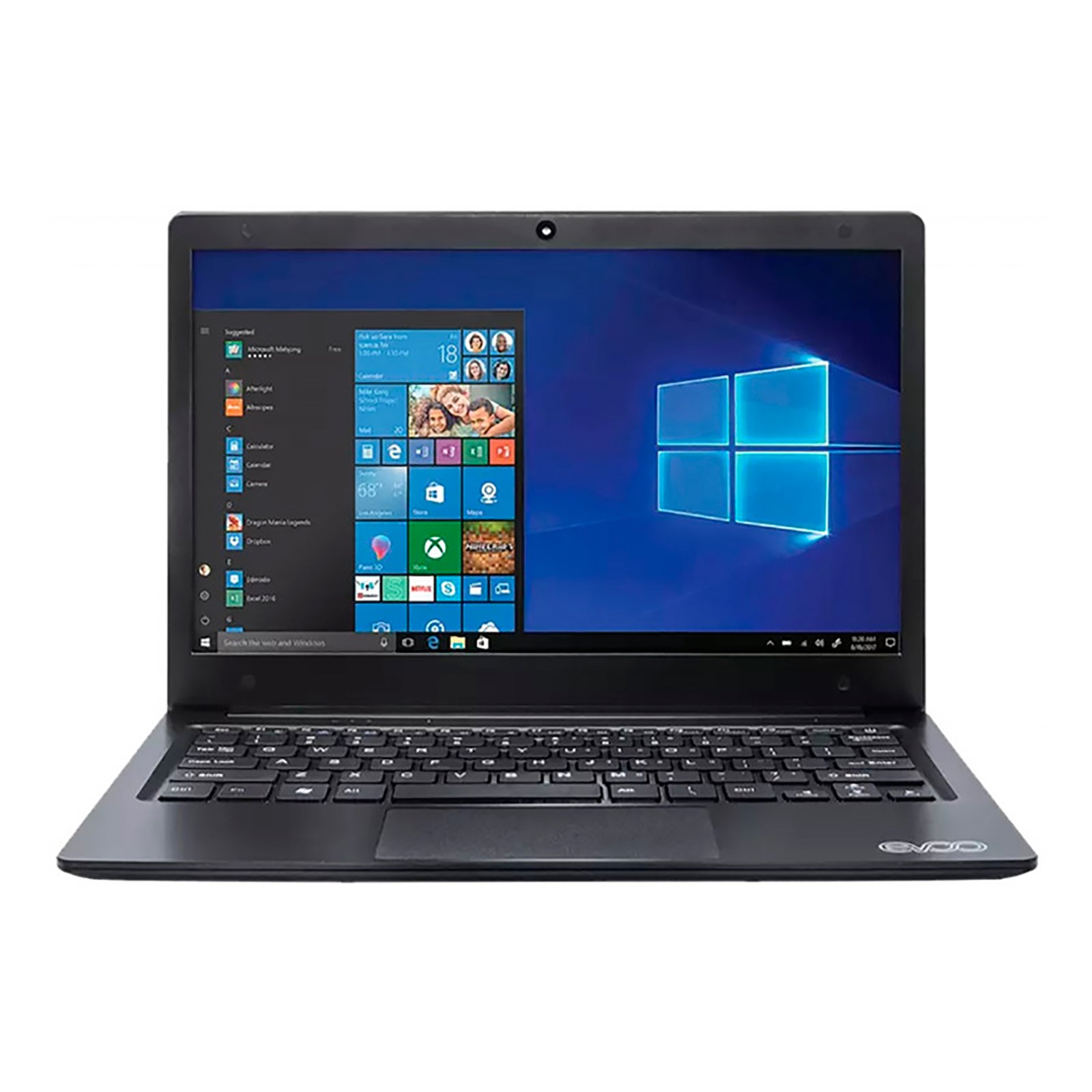 Notebook Evoo 11,6 Celeron 3gb 32gb Win10