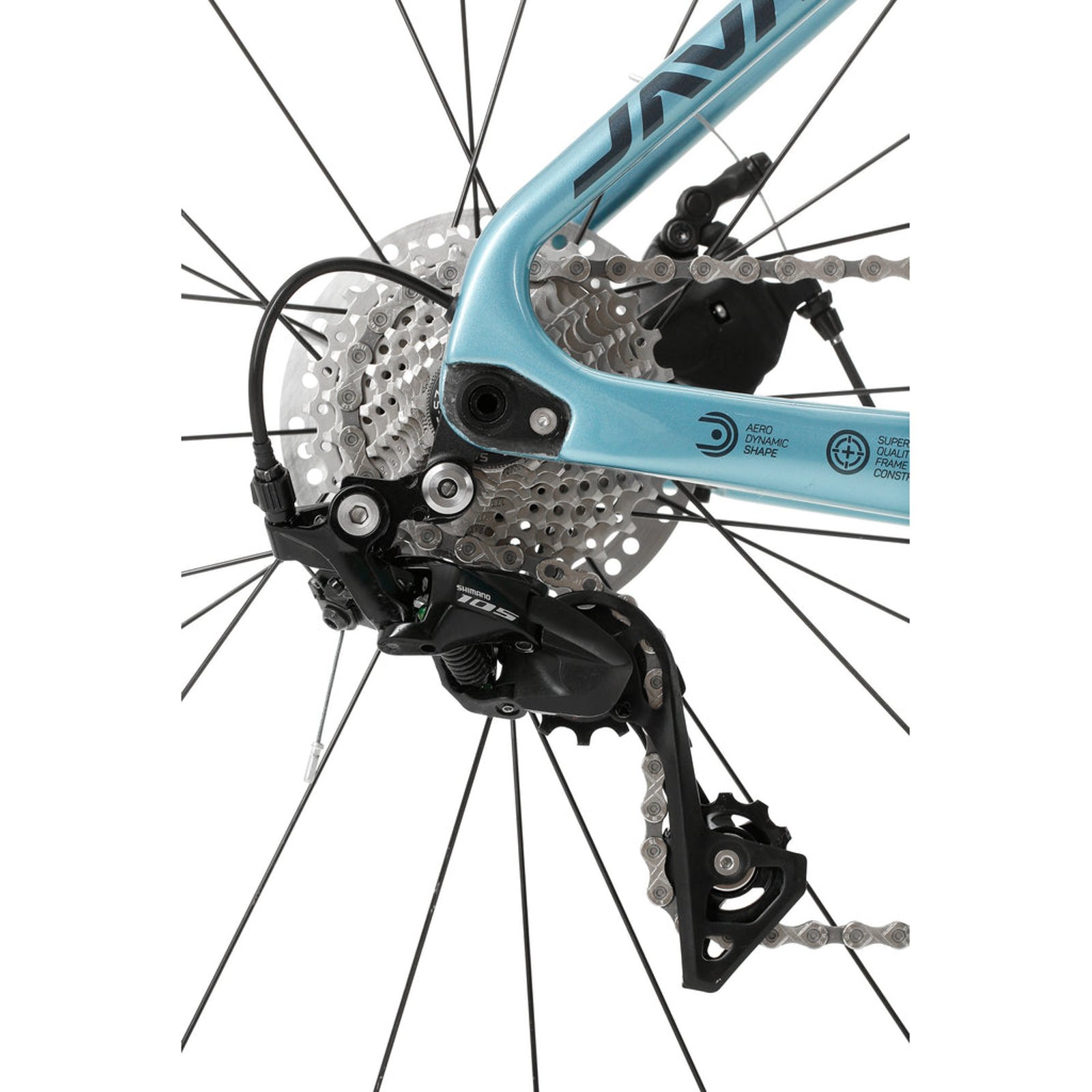 Bicicleta Java Fuoco 700C 22V Talle 54 White