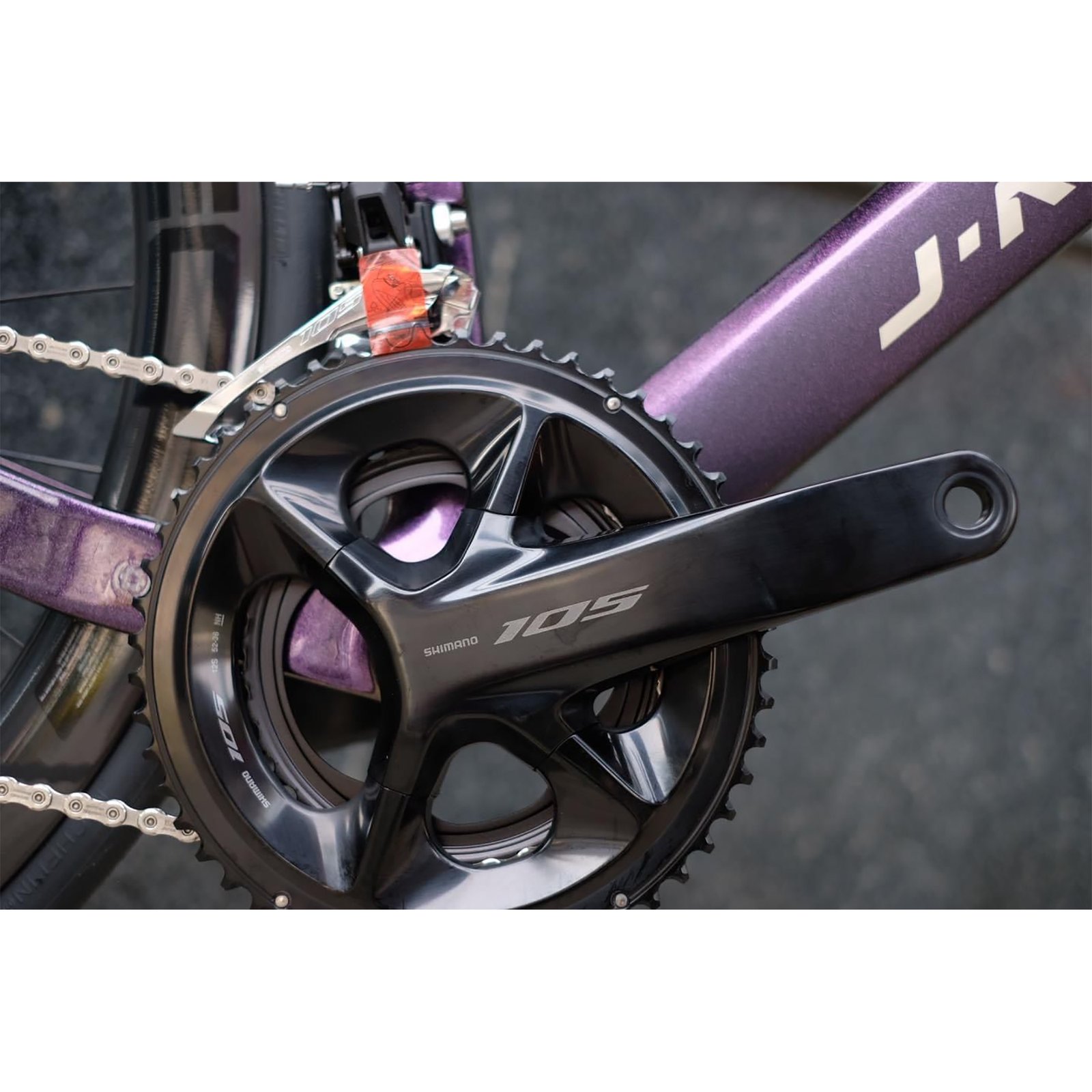 Bicicleta De Ruta Java J-air Volata 24V Talle L PÚRPURA - Imagen 3