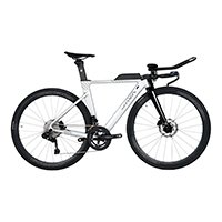 Bicicleta De Tría Crono Java Rivale 22V Talle L Plateado - Imagen 8