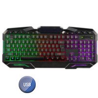 Teclado Gaming Coolmax Español Retroiluminado - Imagen 4