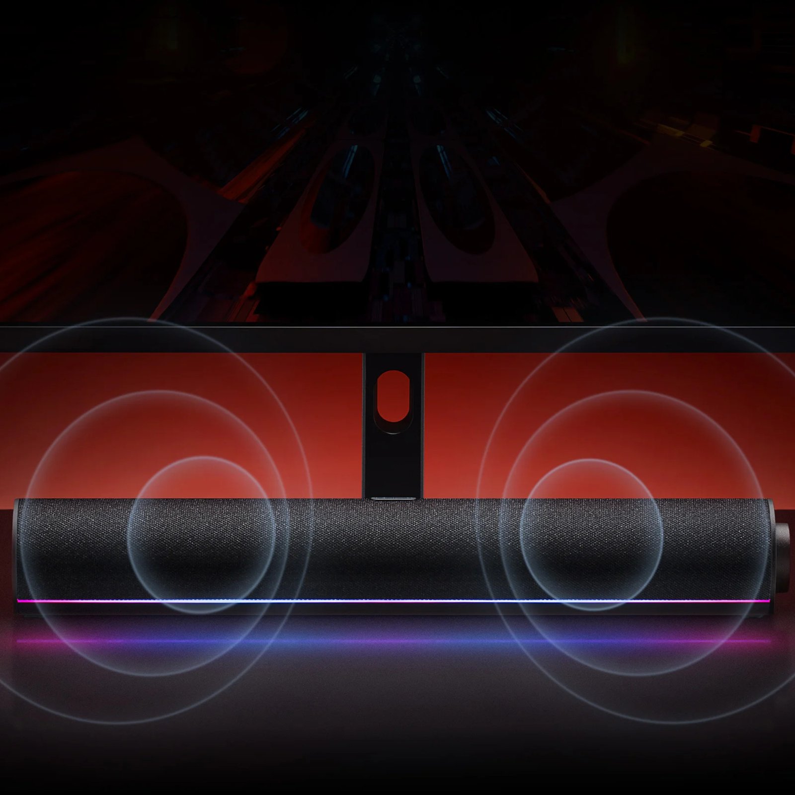 Parlante de Escritorio Xiaomi Desktop Speaker Con Luz Rgb Bt 10W - Imagen 2