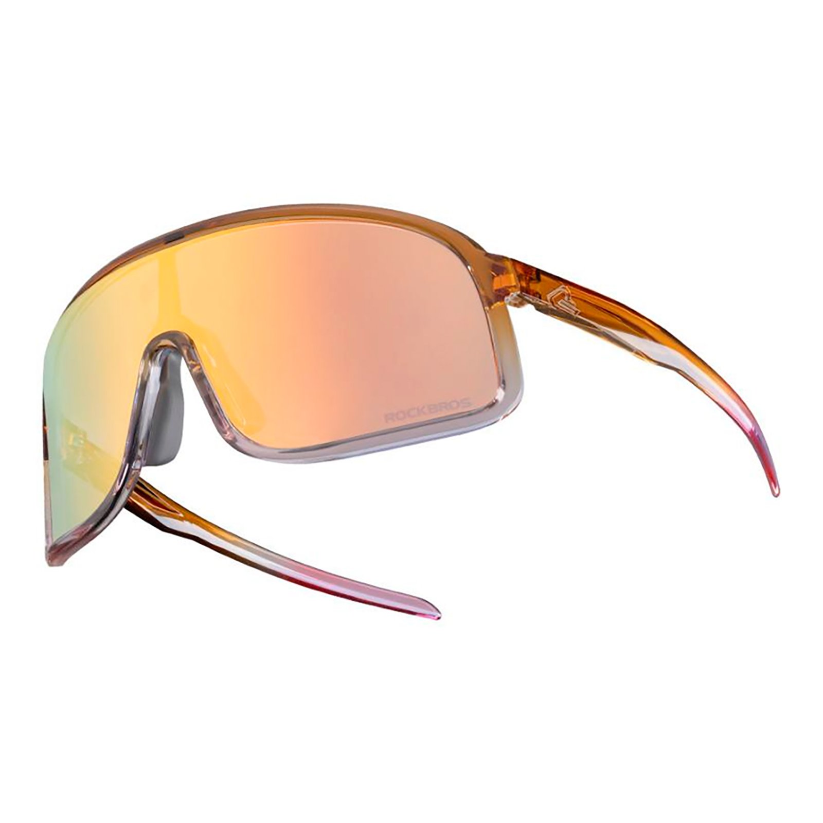 Lentes Deportivos Fotocromáticos Rockbros Uv400 Dorado