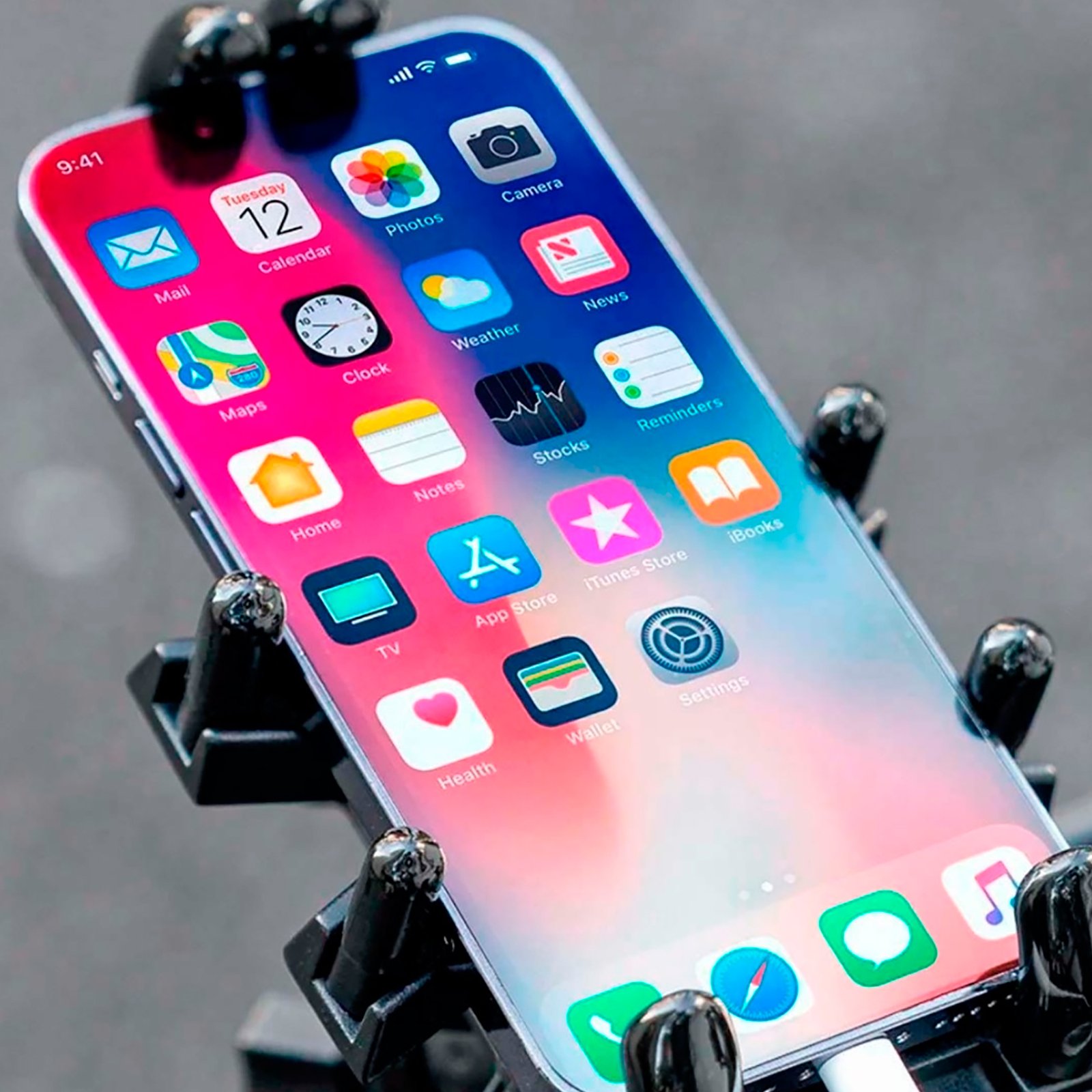 Soporte De Bicicleta Para Smartphone Rockbros 360° - Imagen 3