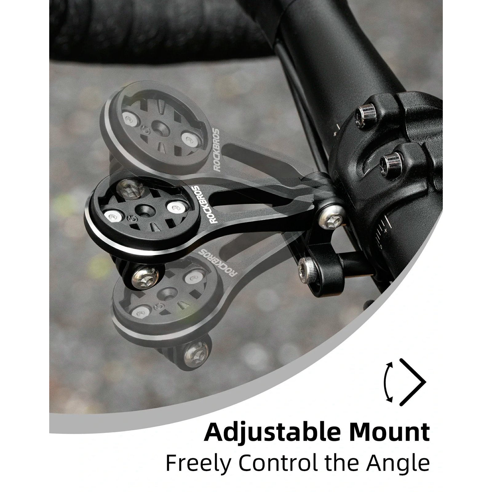 Soporte De Bicicleta Para Ciclocomputador Rockbros - Imagen 4