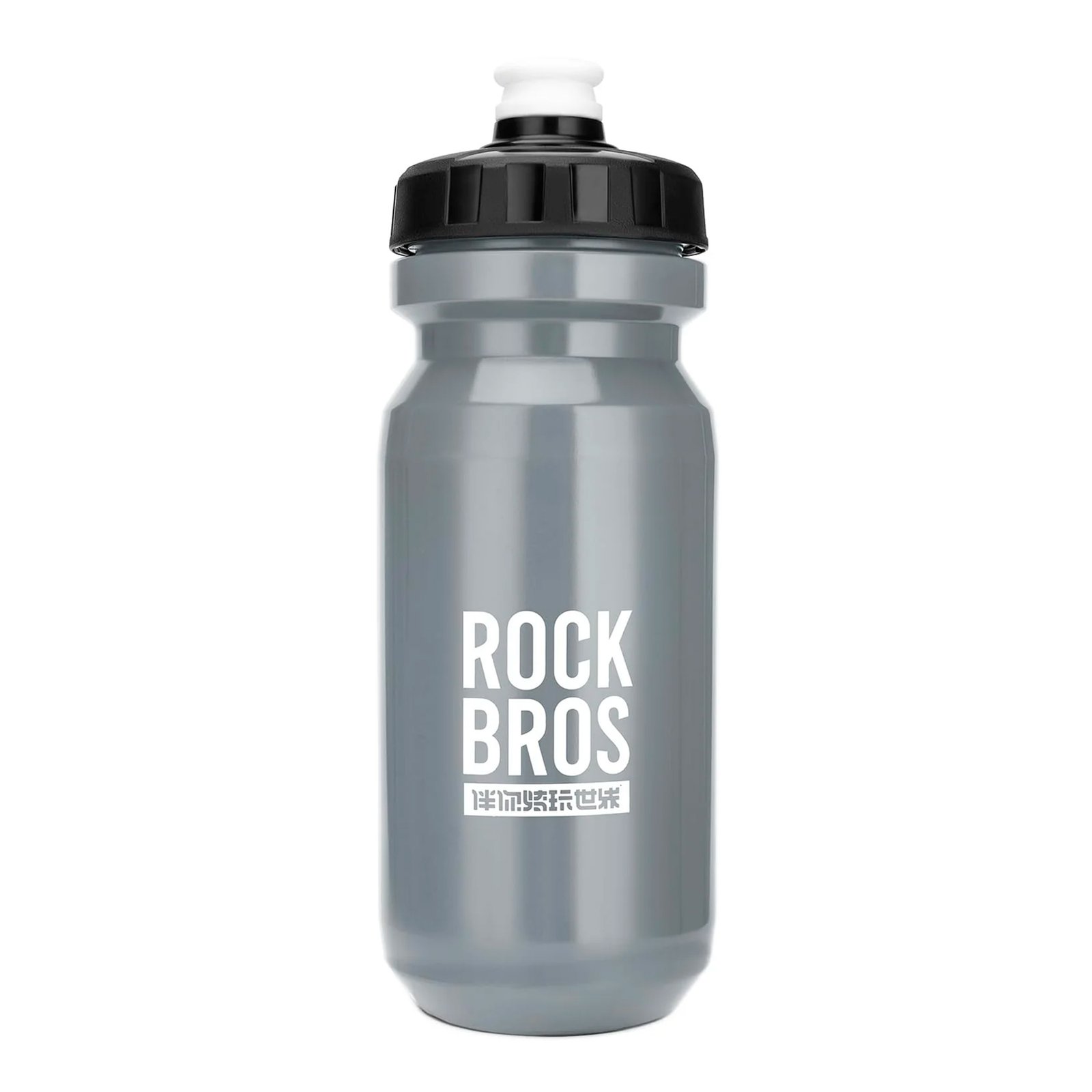 Caramañola Rockbros 600ml Ergonómica Gris - Imagen 6