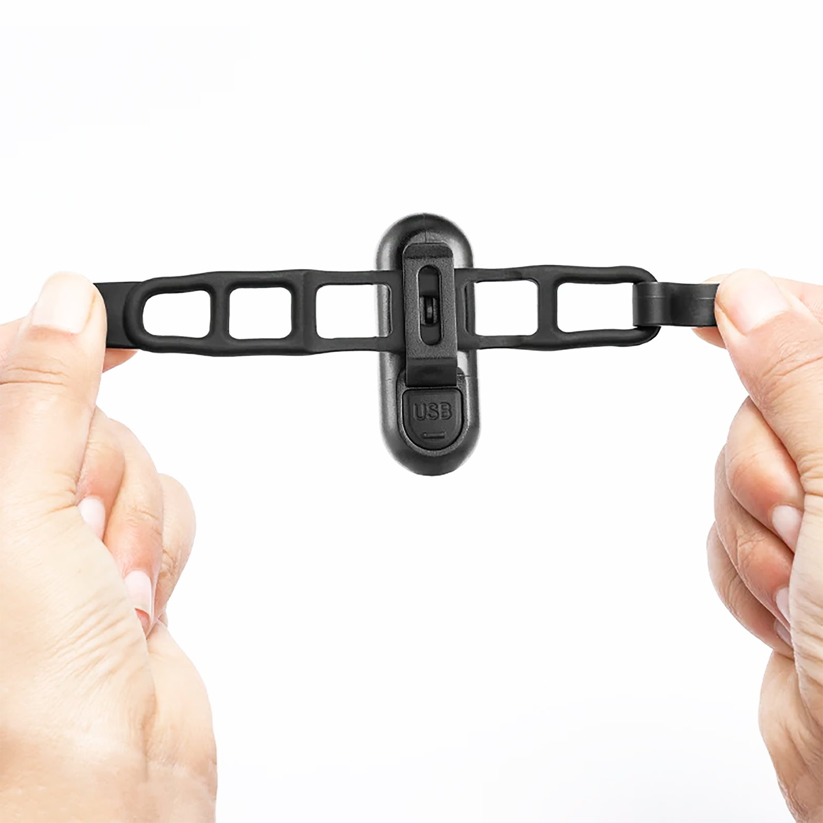 Luz Trasera Para Bicicleta Rockbros Ip44 Rojo Blanco - Imagen 2