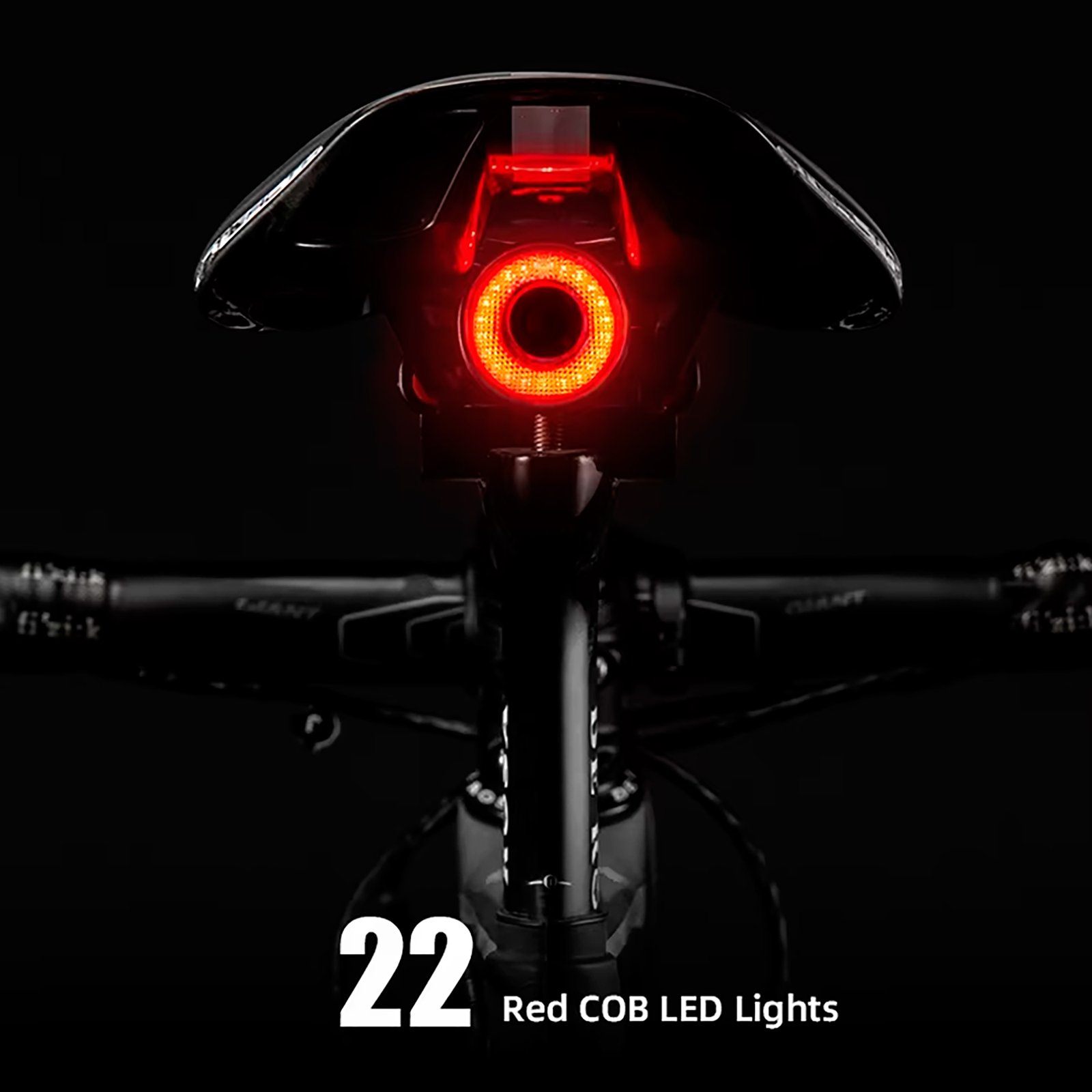 Luz Trasera Inteligente Para Bicicleta Rockbros 3Modos - Imagen 3