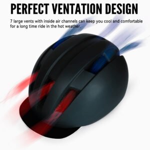 Casco Para Ciclismo Vitcgoal Reflectante Ajustable