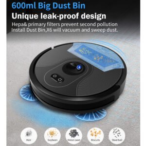 Aspiradora Robot Welink Abir X6 4000pa 25w