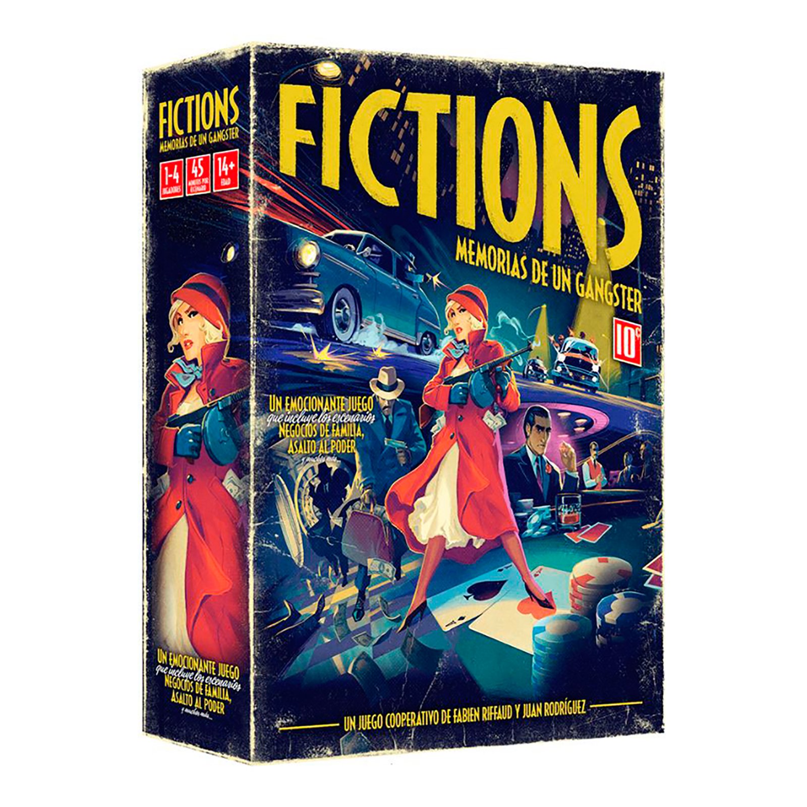 Juego De Mesa Ludonova Fictions Memorias De Un Gángster +14 - Imagen 2
