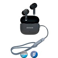 Auriculares Inalámbricos Bt Aiwa Awtwsg50ancb Ipx4 Tws Llamadas - Imagen 4