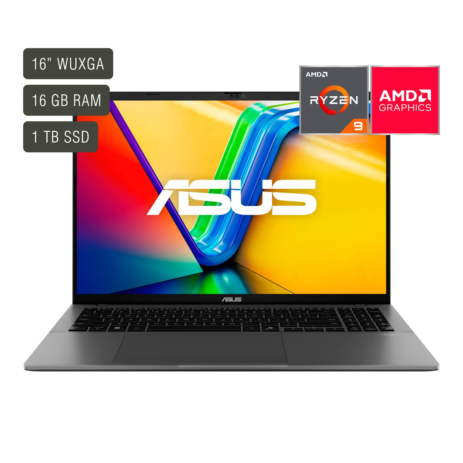 Notebook Asus Vivobook Ryzen 9 16gb 1tb M3607HA-RP066 - Imagen 6