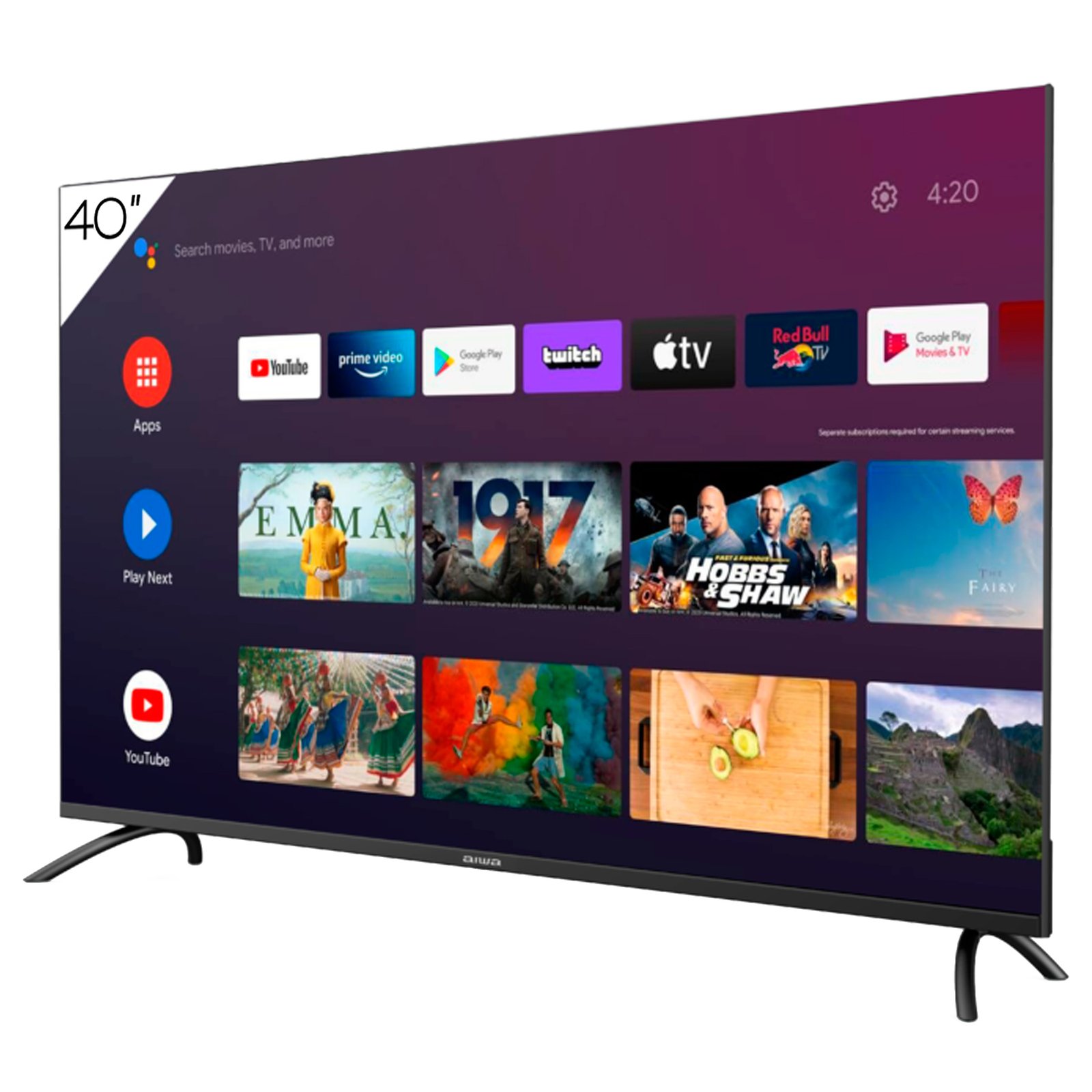 Smart Tv Aiwa Aw-40b4sfg Led Google TV 40" Full Hd
