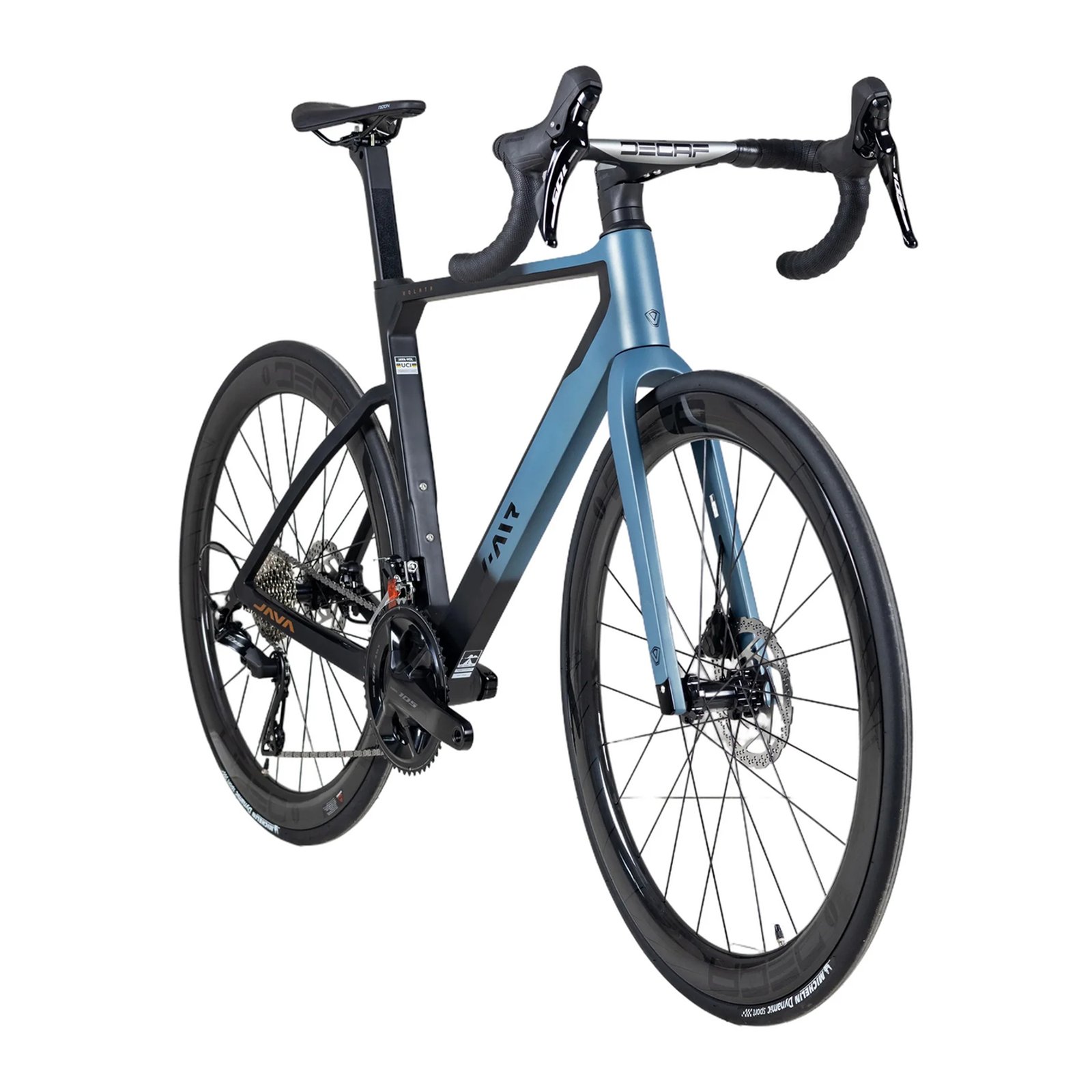 Bicicleta De Ruta Java J-air Volata 24V Talle 50 NEGRO/GRIS - Imagen 13