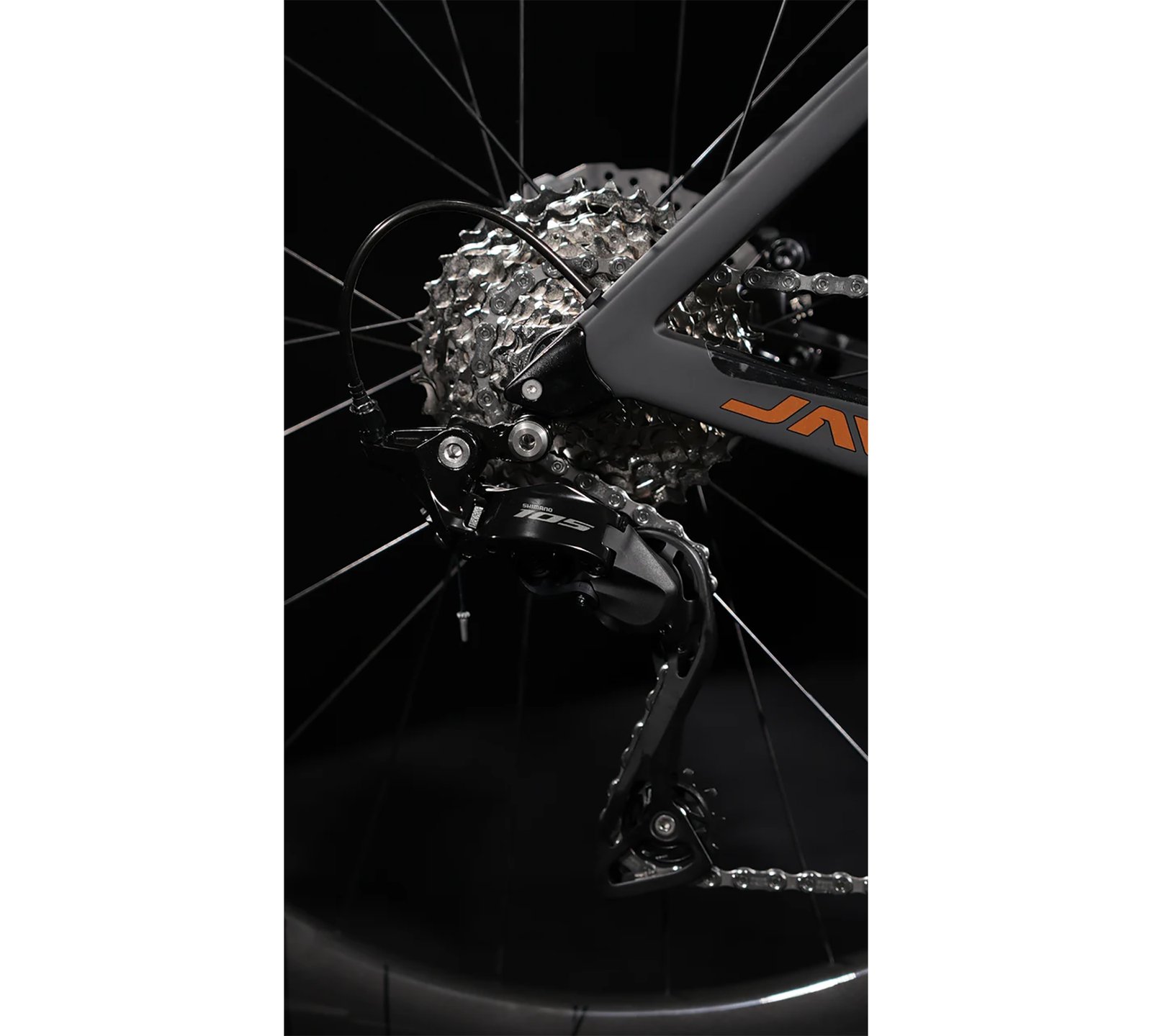 Bicicleta De Ruta Java J-air Volata 24V Talle 50 NEGRO/GRIS - Imagen 5