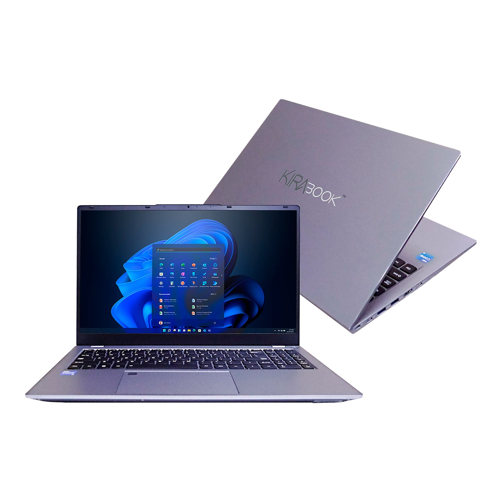 Notebook KiraBook 15,6'' Core I7 32gb 512gb Gris - Imagen 2