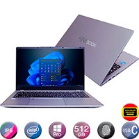 Notebook KiraBook 15,6'' Core I7 32gb 512gb Gris - Imagen 3
