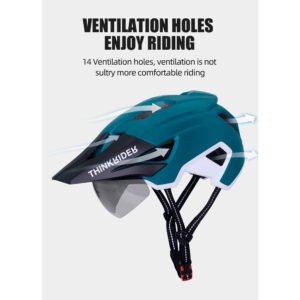 Casco Para Ciclista Thinkrider AZUL / AMARILLO
