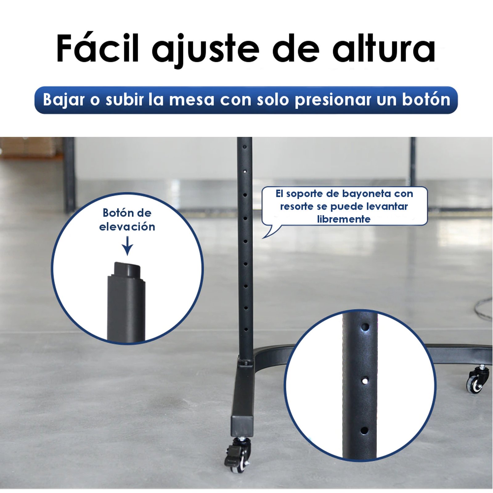 Escritorio Para Entrenamiento Thinkrider Altura Ajustable