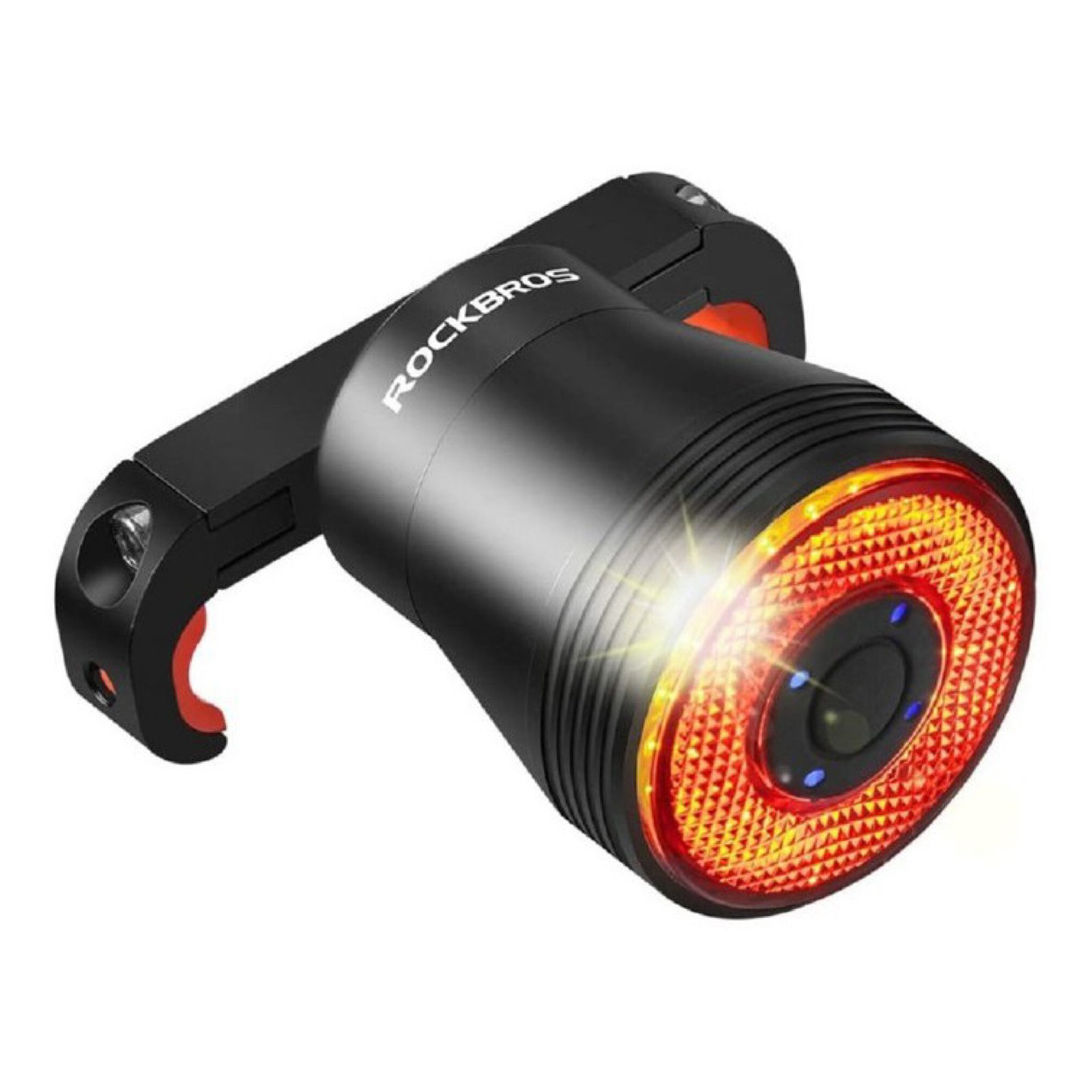 Luz De Bicicleta Rockbros 5 Modos Ip65 Detecta Frenada - Imagen 8