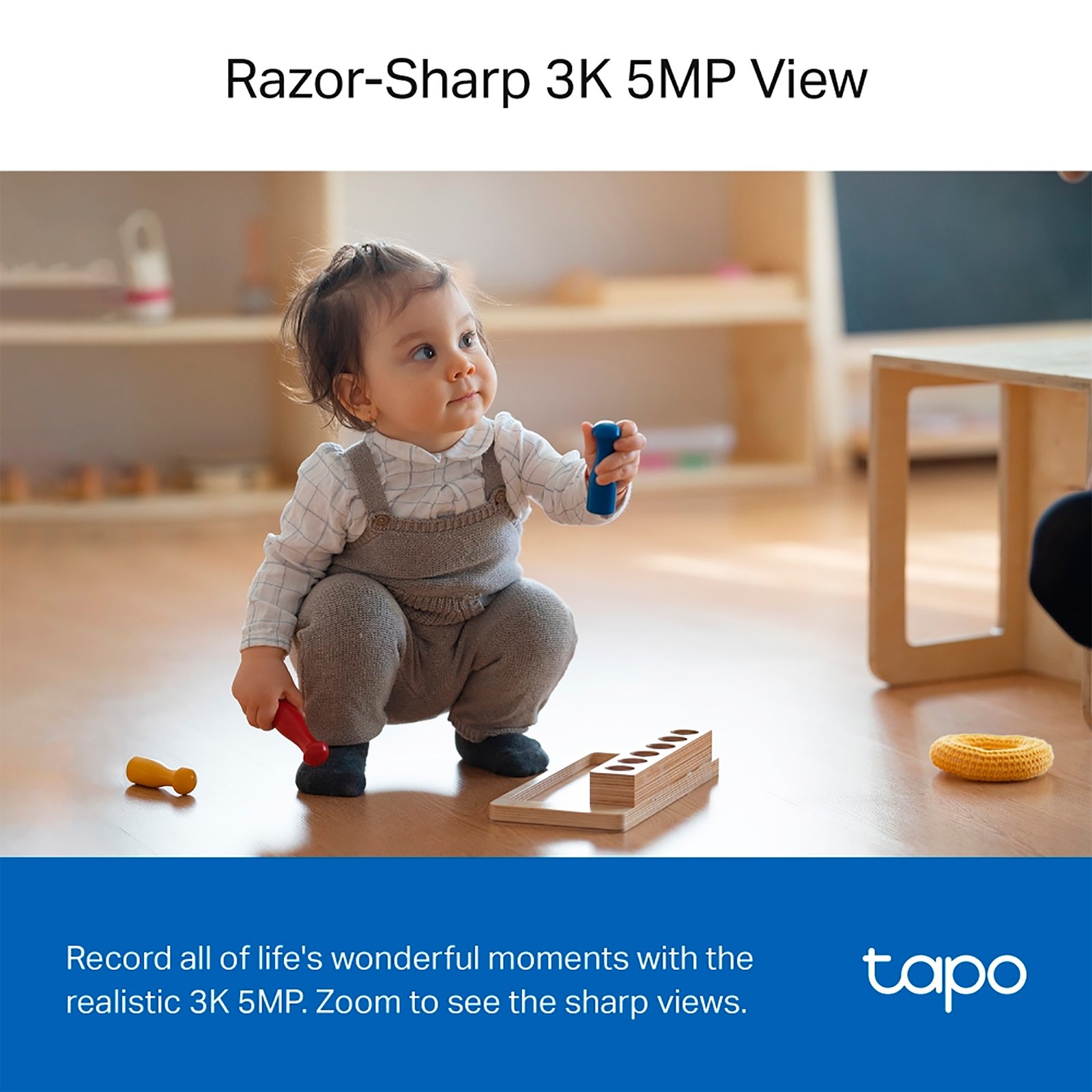 Cámara Ip Tp-link Tapo C230 3k 5mp Wifi Visión Nocturna - Imagen 5