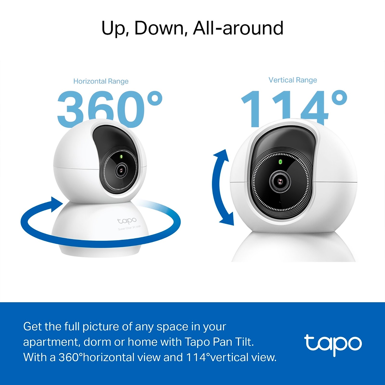 Cámara Ip Tp-link Tapo C230 3k 5mp Wifi Visión Nocturna - Imagen 4