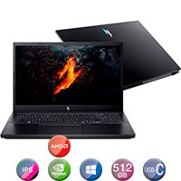 Notebook Gamer Acer 15,6'' Ryzen 5 16gb 512gb Win11 RTX4050 - Imagen 5