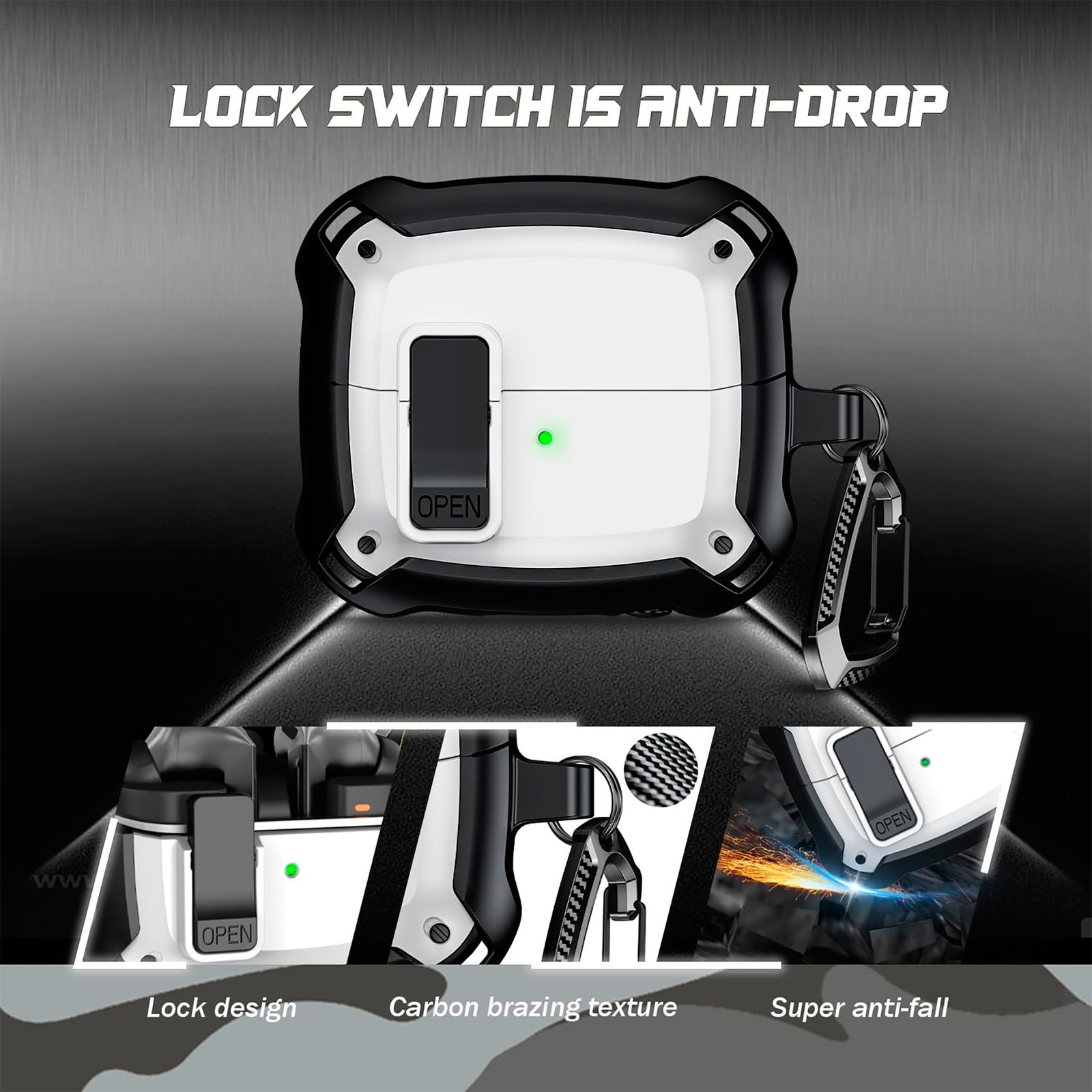 Estuche Para Auriculares Samsung Buds 3 y Buds 3 Pro - Imagen 4