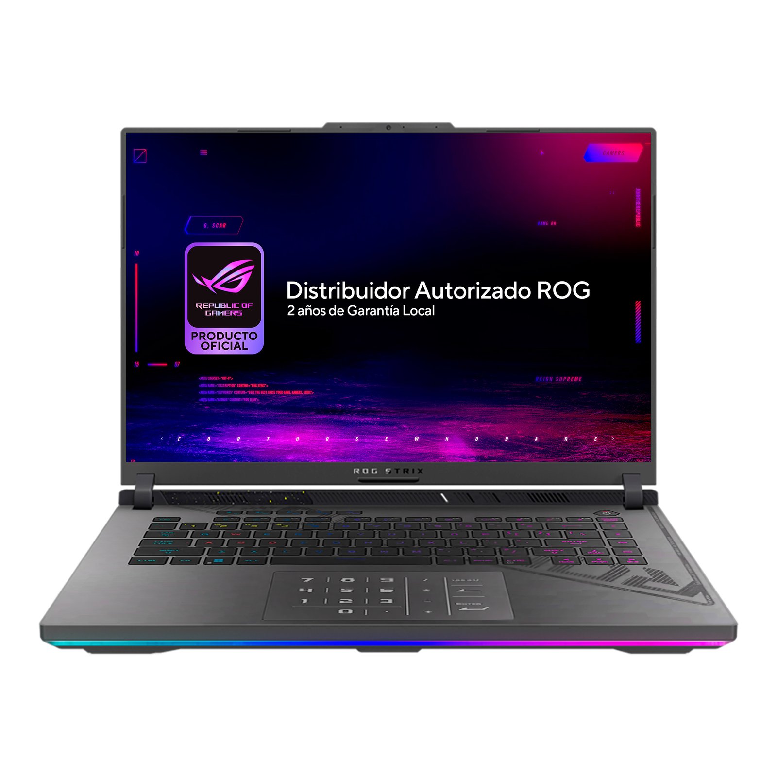 Notebook Gamer Asus Rog Strix 16'' Ryzen 9 16gb 1tb Rtx5070 - Imagen 7