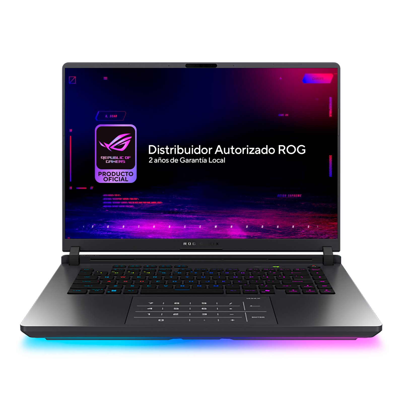 Notebook Gamer Asus Rog Strix 16''Ultra 9 16gb 1tb Rtx5070ti - Imagen 4