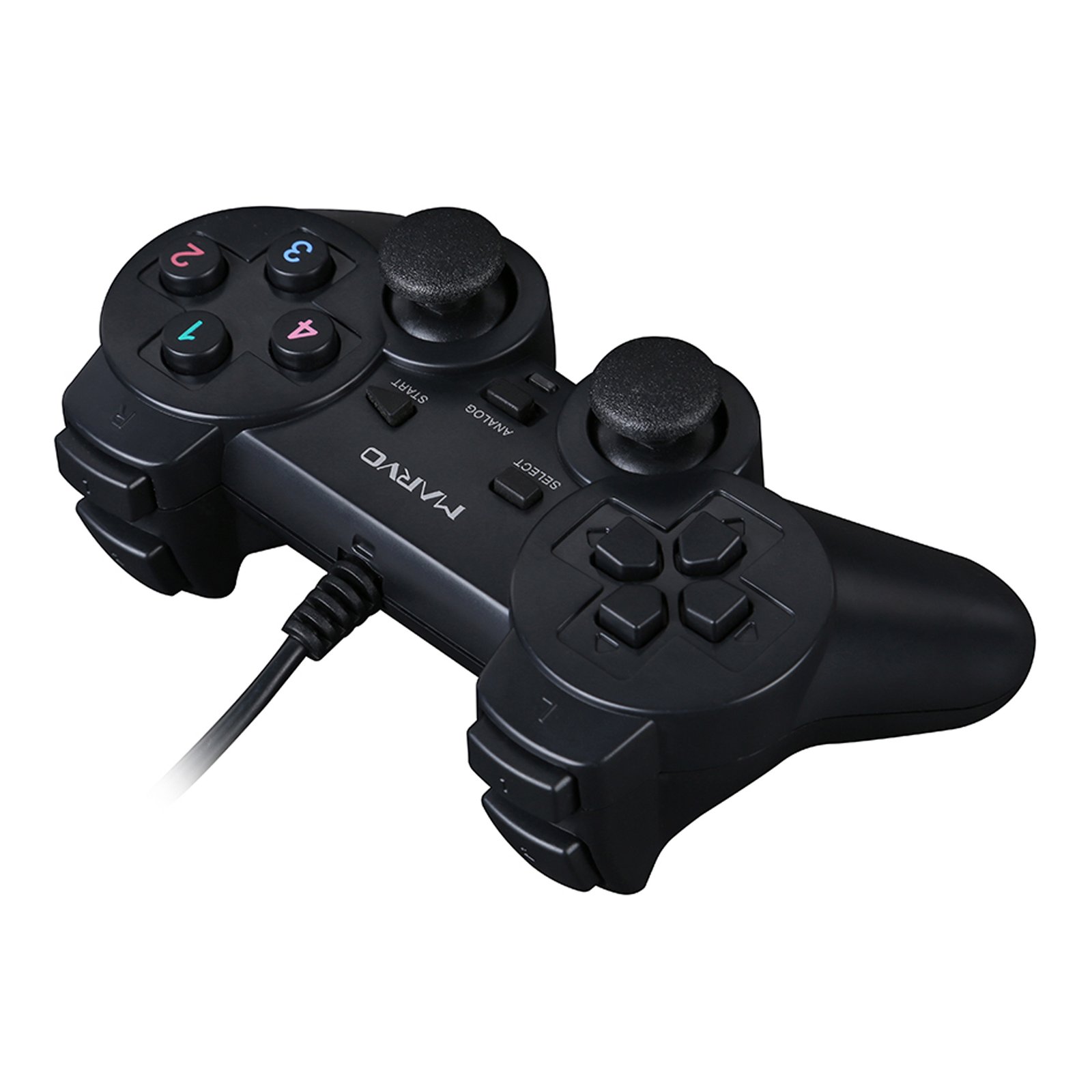 Gamepad Pc Marvo Ergonómico Analógico Vibración N