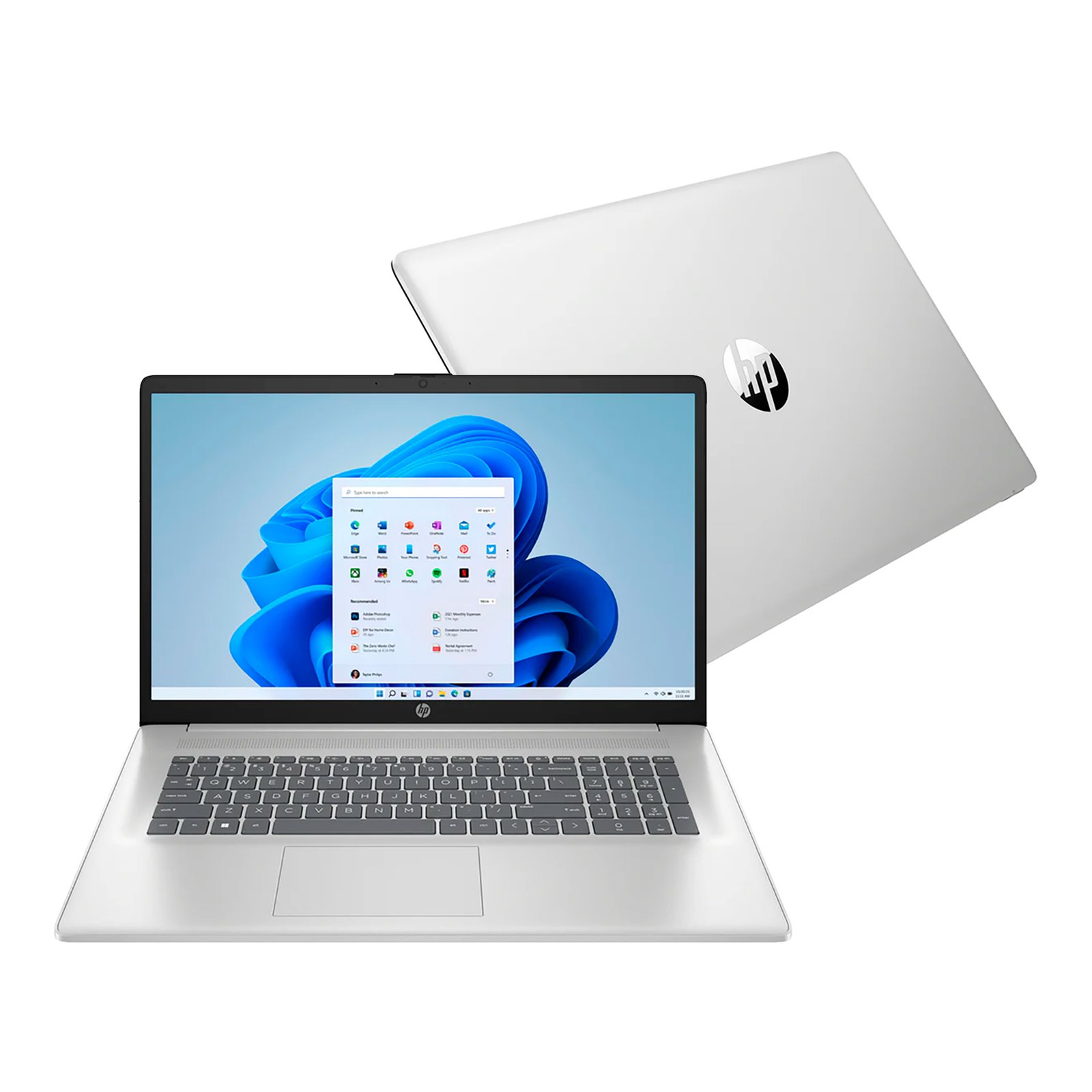 Notebook Hp 17,3'' Core I3 8gb 256gb Win11 Plata - Imagen 4