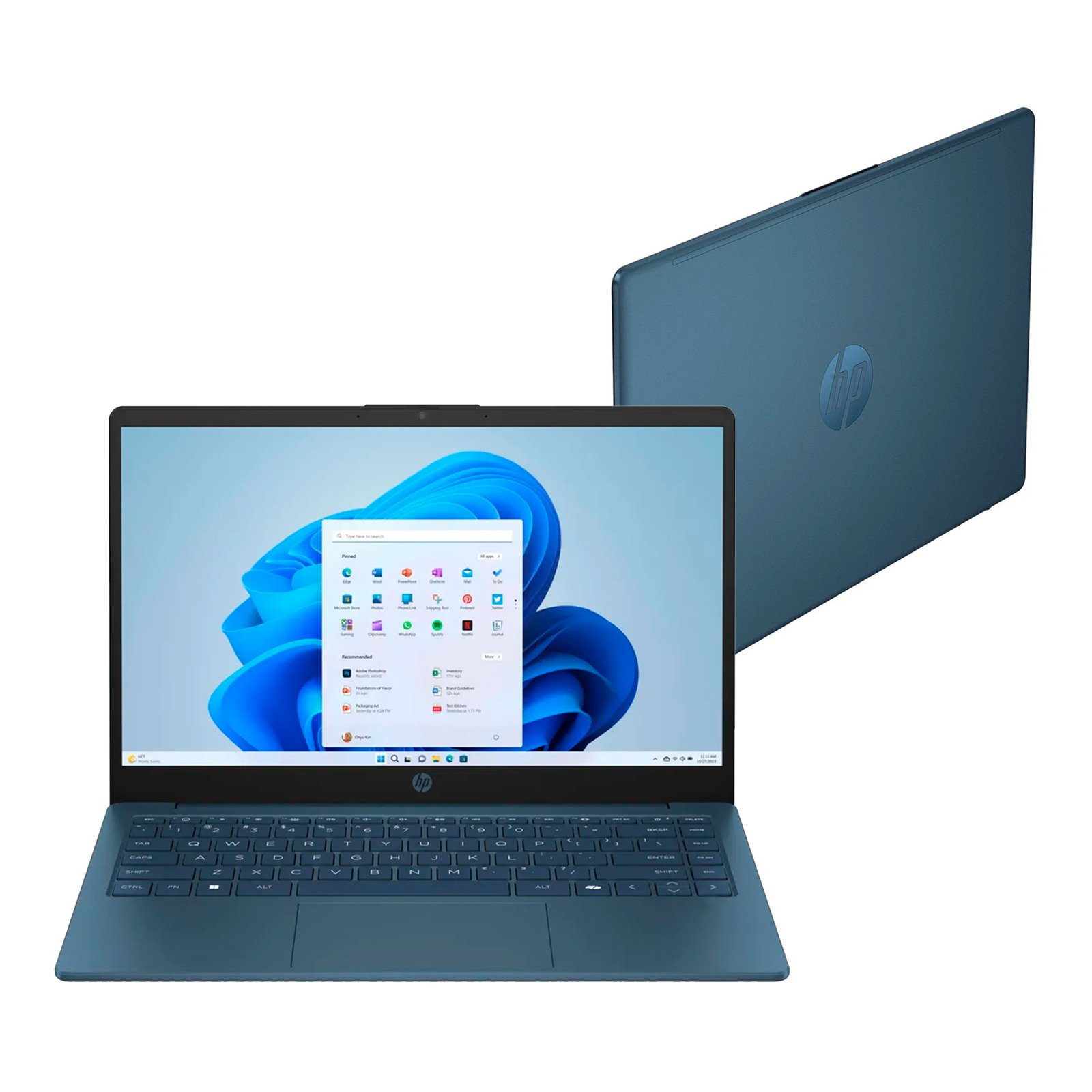 Notebook Hp 14'' N150 4gb 128gb Win11 - Imagen 3
