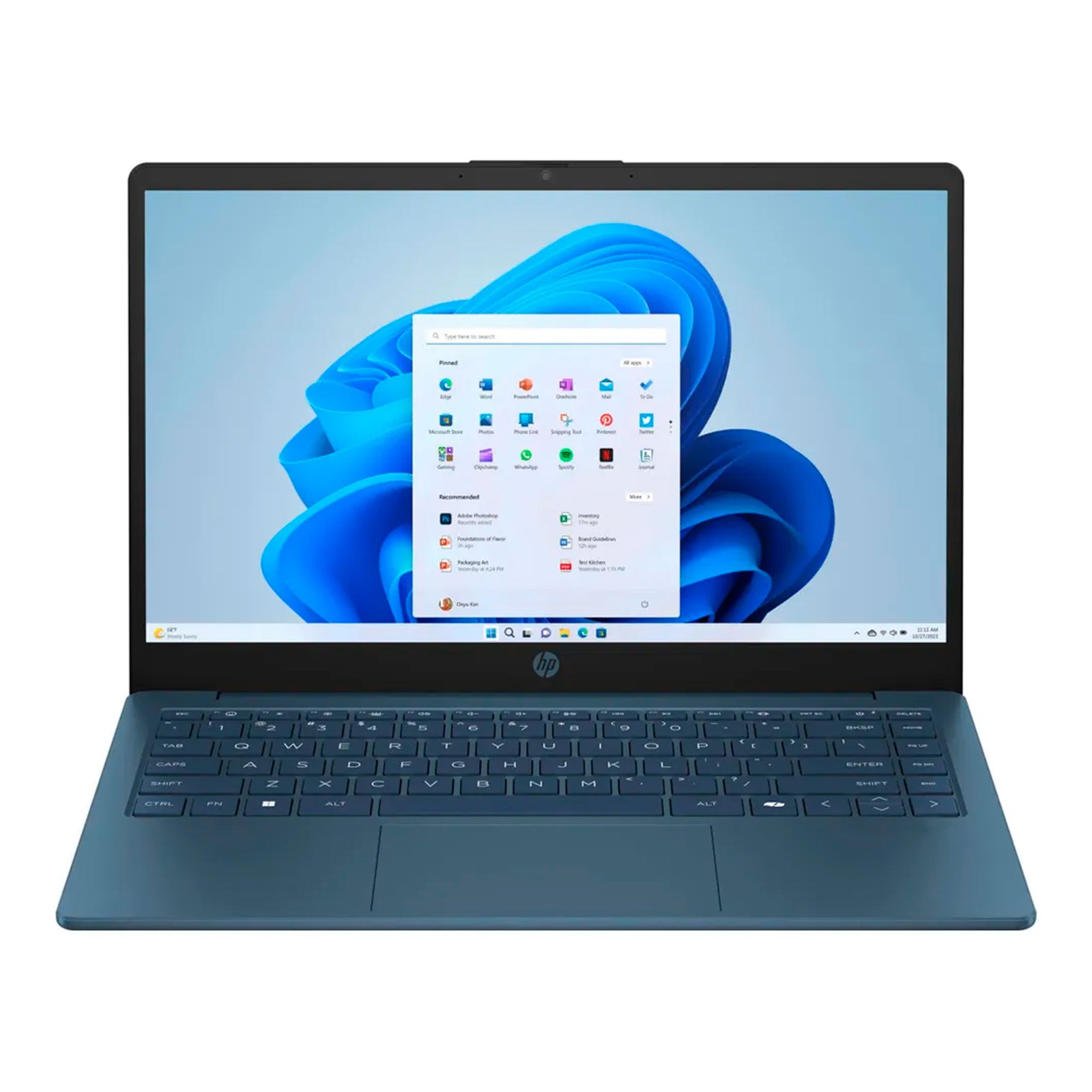 Notebook Hp 14'' N150 4gb 128gb Win11 - Imagen 2