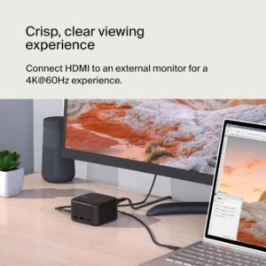 Dock Belkin USB-C 6 en 1 GaN 130W Carga 96W PD Video 4K/60Hz