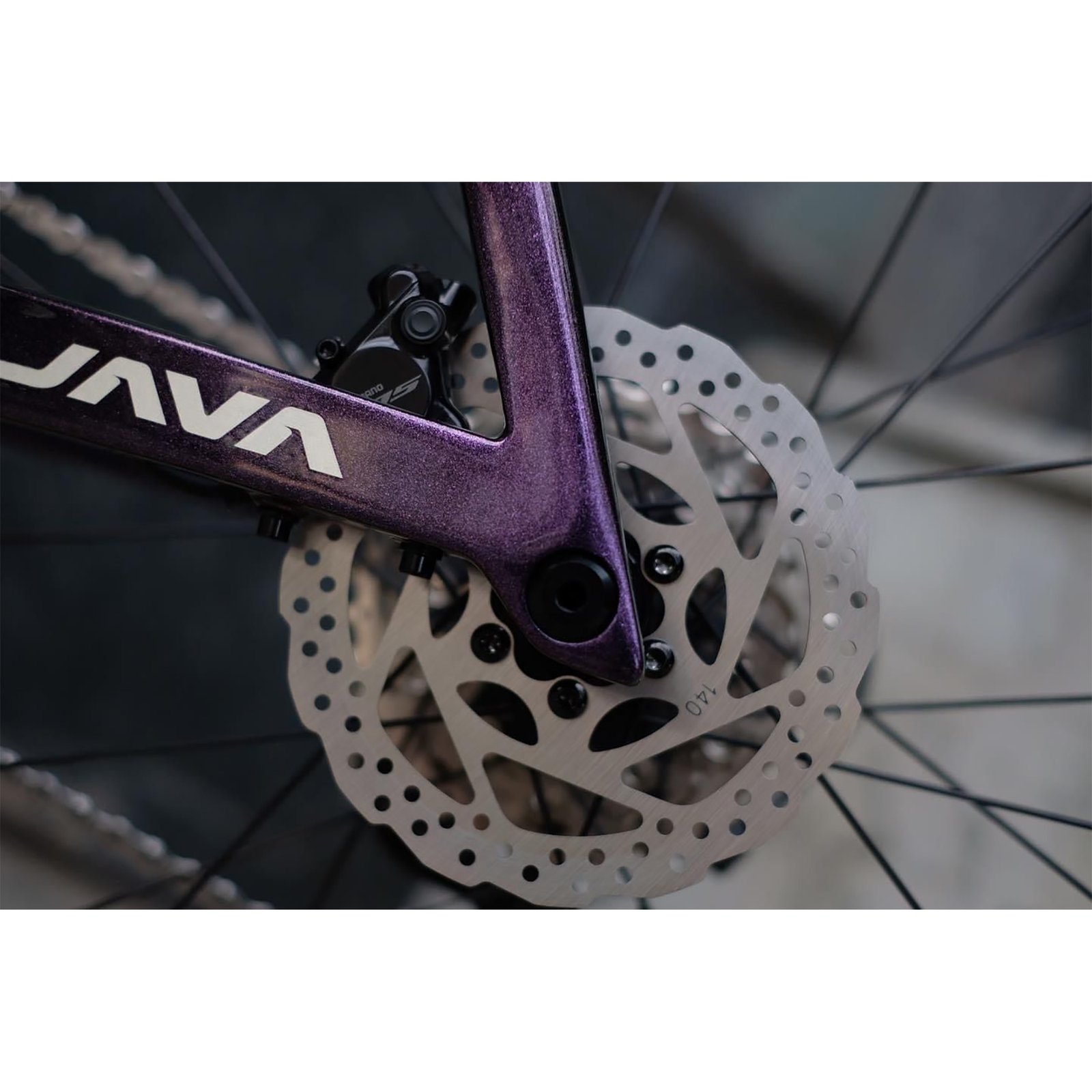 Bicicleta De Ruta Java J-air Volata 24V Talle 48 PÚRPURA - Imagen 4