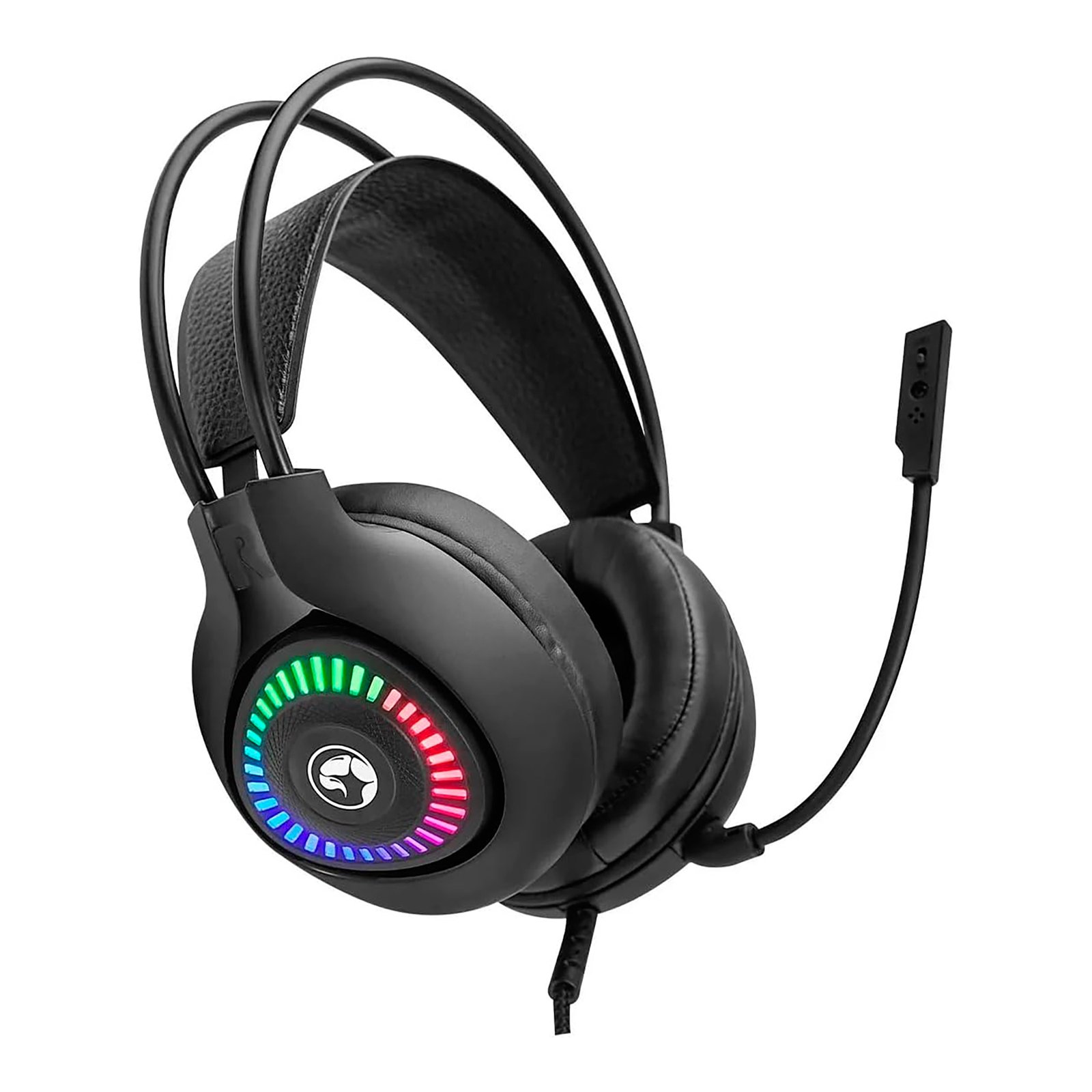 Auriculares Gaming Cableados Marvo H8325 RGB - Imagen 4