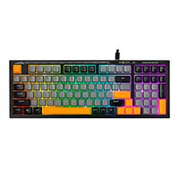 Teclado Gaming Español Marvo Kg638b Membrana Iluminación - Imagen 6